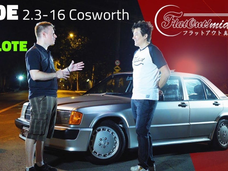 Meu Mercedes Cosworth no Flatout&nbsp;Midnight