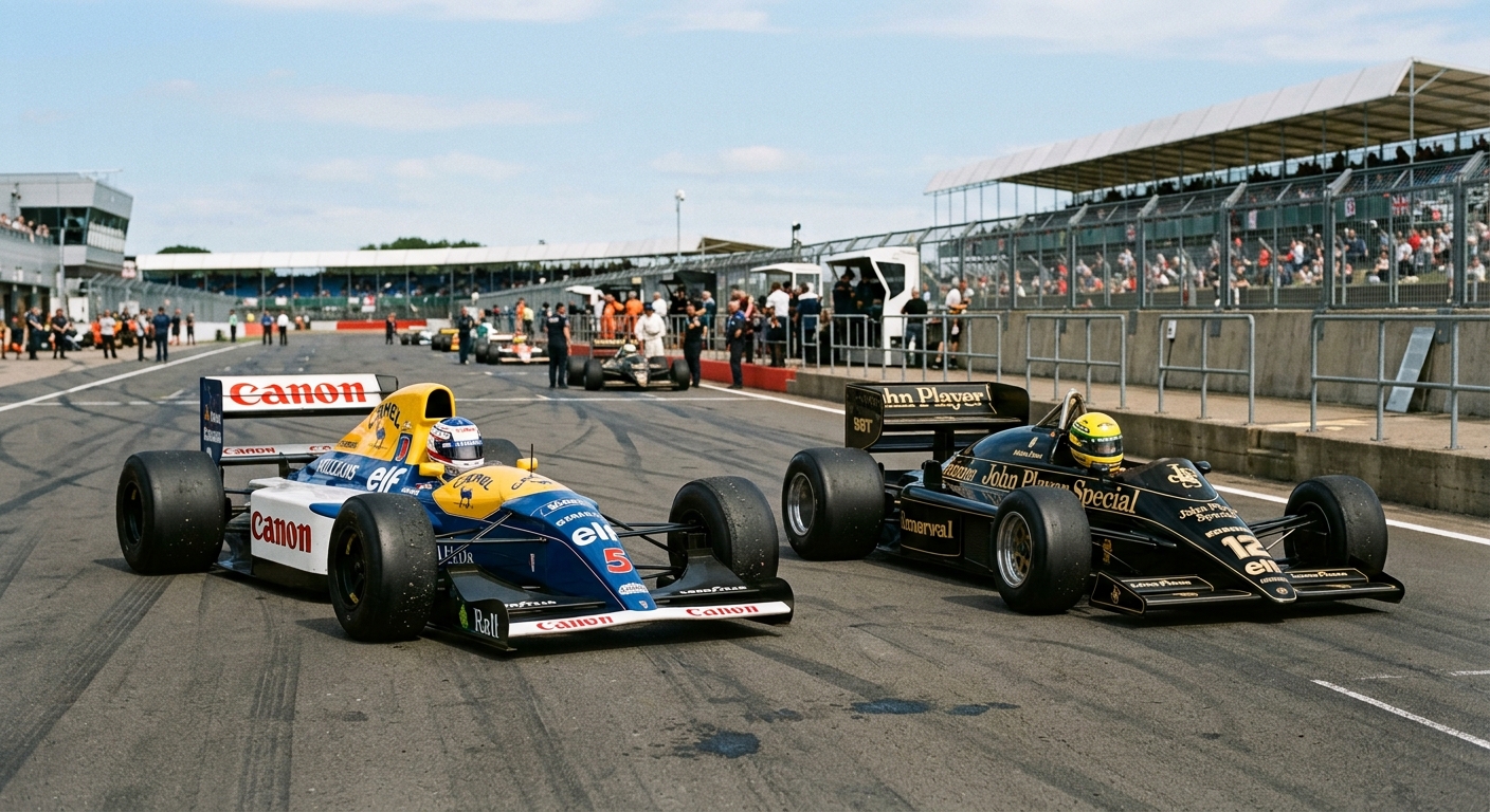 LOTUS 98T E WILLIAMS FW14: ícones da F1